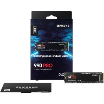 SAMSUNG 990 PRO SSD 4To M.2 NVMe PCIe 4.0 - MZ-V9P4T0BW