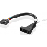 Câble USB3 20pins mâle vers USB2 femelle