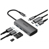 Docking Station - Hub USB-C Rixus RXHU10