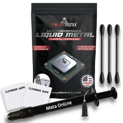 Métal Liquide Polartronix pour PS5 / PC / GPU 1.5G 130W/mK