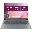 Lenovo IdeaPad Slim 3 16ABR8, Ryzen 7 5825U, 16Go, SSD 512Go, 15.6" FHD, Win 11 - 82XR00BEFR