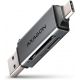 Lecteur de Cartes USB USB-C 3.2 Axagon CRE-DAC