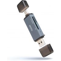 Lecteur de Cartes externe USB-A/C 3.2 TooQ TQR-3001G