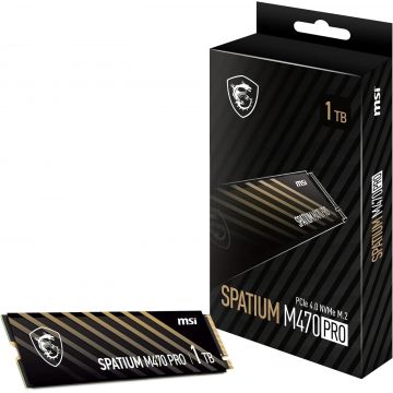 SSD 1To MSI SPATIUM M470 PCIe 4.0 NMVe M.2 - S78-440L0J0-P83
