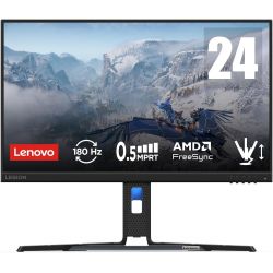 Moniteur 24" Lenovo Legion R24e - 0.5ms - 180Hz - DP/HDMI - 67CCGAC4EU