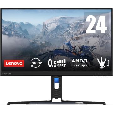 Moniteur 24" Lenovo Legion R24e - 0.5ms - 180Hz - DP/HDMI - 67CCGAC4EU