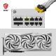 Alimentation 850w MSI Mag A850GL PCIe5 80+ GOLD - ATX3.1 - PCI-E 5.0 - blanche - 306-7ZP8A24-CE0