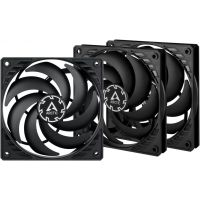 Lot de 3 ventilateurs de boitier Arctic P12 Slim PST - 12cm