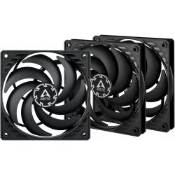 Lot de 3 ventilateurs de boitier Arctic P12 Slim PST - 12cm