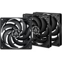 Lot de 3 ventilateurs de boitier Arctic P12 Slim PST - 12cm