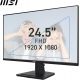 24" MSI PRO MP252, FullHD, 4ms, IPS, 100Hz, HDMI-VGA