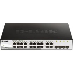 Switch D-Link Web Smart DGS-1210-20, 20 ports Gigabits + 4x SFP