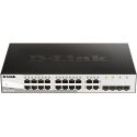 Switch D-Link Web Smart DGS-1210-20, 20 ports Gigabits + 4x SFP