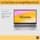 HP 15-fc, Ryzen 5 7520U, 15.6" FHD, 8Go, 256Go SSD, Win11 - B91LBEA