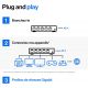 Switch LINKSYS LGS124P-EU, 24 ports Gigabit RJ45 - PoE