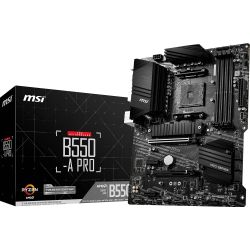MSI B550-A PRO - 4xDDR4 - 2xPCIEX16 - 2xM.2 - ATX - 911-7C56-007