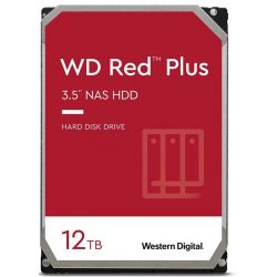 DD 3"1/2 12To WD Red Plus NASWARE SATA3 512Mo - WD120EFGX