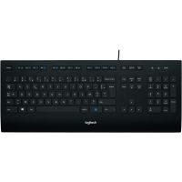 LOGITECH Corded Keyboard K280e, USB, noir