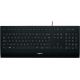 LOGITECH Corded Keyboard K280e, USB, noir