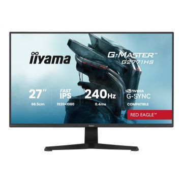 Moniteur 27" iiYama 240Hz G2771HS-B1 Led, 0.4ms, HDMI-DP-HP