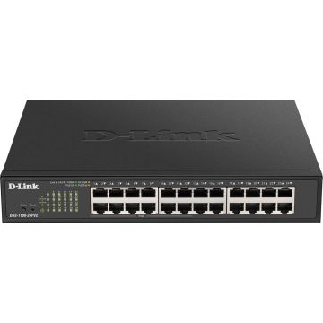 Switch D-Link DGS 1100-24PV2, 24 ports Gigabit RJ45 (dont 12x PoE+)
