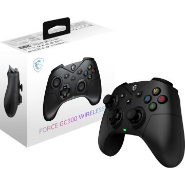 Gamepad MSI FORCE GC300 WIRELESS, noire - S10-43G0180-EC4