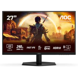 27" AOC Gaming G4 Q27G42ZE Quad HD, 0.3ms, 240Hz Gaming, Fast IPSS, HDMI DP