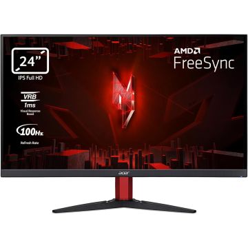 Moniteur 24" Acer KG242YE, FHD 16:9 100Hz 1ms HDMI/DP