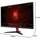 Moniteur 24" Acer KG242Y, FHD 16:9 100Hz 1ms HDMI/DP
