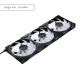 Lot de 3 Ventilateurs de boitier Phanteks M25 Gen2 RGB - 14cm - PH-F140M25_G2_DBKO1_3P