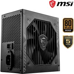 Alimentation 650w - MSI A650BN, 80+ Bronze, Bulk