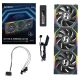 Kit de 3 ventilateurs Lian Li Uni Fan SL Wireless LCD RGB - noir - G99.12RSL1W3B.00