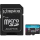KINGSTON 64Go microSDXC Canvas Go Plus Gen4 200Mo/s A2 U3 V30 Card
