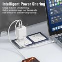 Chargeur USB-C 120W, blanc, 2X USB-C - JELLICO EC02