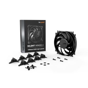 Ventilateur be quiet! Silent Wings 4 Haute-vitesse, 12cm, PWM - BL094