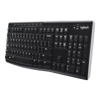 Clavier Logitech Wireless Keyboard K270 - sans fil - 2.4 GHz - azerty - 920-003748