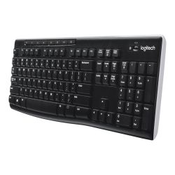 Clavier Logitech Wireless Keyboard K270 - sans fil - 2.4 GHz - azerty - 920-003748