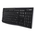 Clavier Logitech Wireless Keyboard K270 - sans fil - 2.4 GHz - azerty - 920-003748