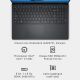 Dell Inspiron 15 DC15250, Intel Core i3 1300U, 15.6" 120Hz, 8Go, SSD 512Go, Win11 - DDC15250-3520BLK-PFR