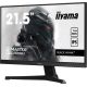 Moniteur 21.5" iiYama G2245HSU Led, 1ms, 8M:1, HDMI-DP-HP
