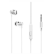 Ecouteur BOROFONE intra-auriculaire (jack) BM35 blanc