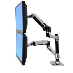 Support Ergotron double bras pour moniteur LCD/LED