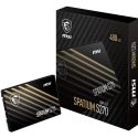 SSD 480Go MSI SPATIUM S270, 2.5'' SATA III 6GB/s, 500/450 MB/s