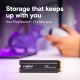 SSD 1To Crucial P310 PCIe Gen4 NVMe - M. 2280 - CT1000P310SSD5