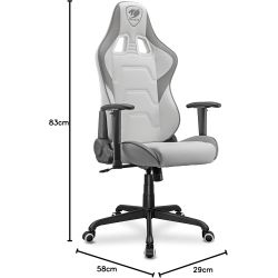 Siège Gamer Cougar Armor Elite, blanc
