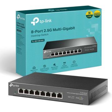 Switch TP-Link TL-SG108-M2, 8 ports 2.5Gb