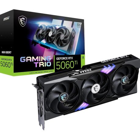 MSI RTX5060Ti GAMING TRIO 8Go GDDR7 - CARON Informatique - Calais