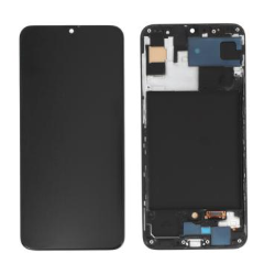 Bloc vitre / LCD / chassis INCELL Galaxy A30s (A307F)
