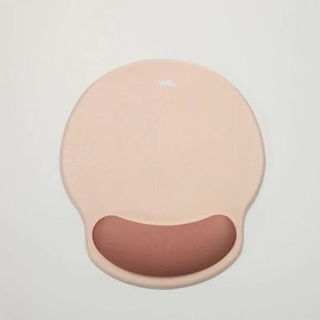 WE POP - Tapis de souris en gel - avec repose-poignets - beige