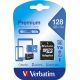 microSD 128Go VERBATIM - V10 90Mb/s 600X